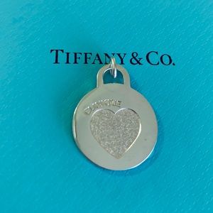 Tiffany & Co. Silver Clinique Heart Pendant